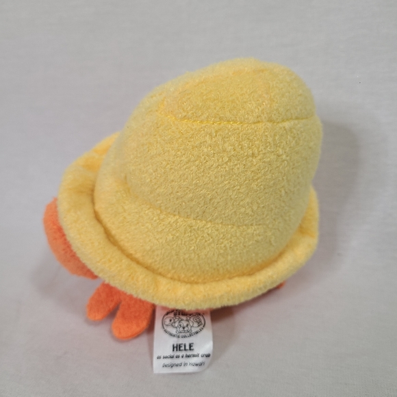 Hawaiian Stuff  Cutie Patootie 4.5" HELE Crab Plush *Orange/Yellow - Picture 2 of 5